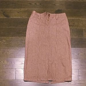 Christopher & Banks striped skirt